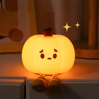 Lámpara calabaza recargable por USB