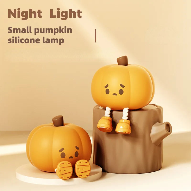 Luz nocturna calabaza para el cuarto de los niños